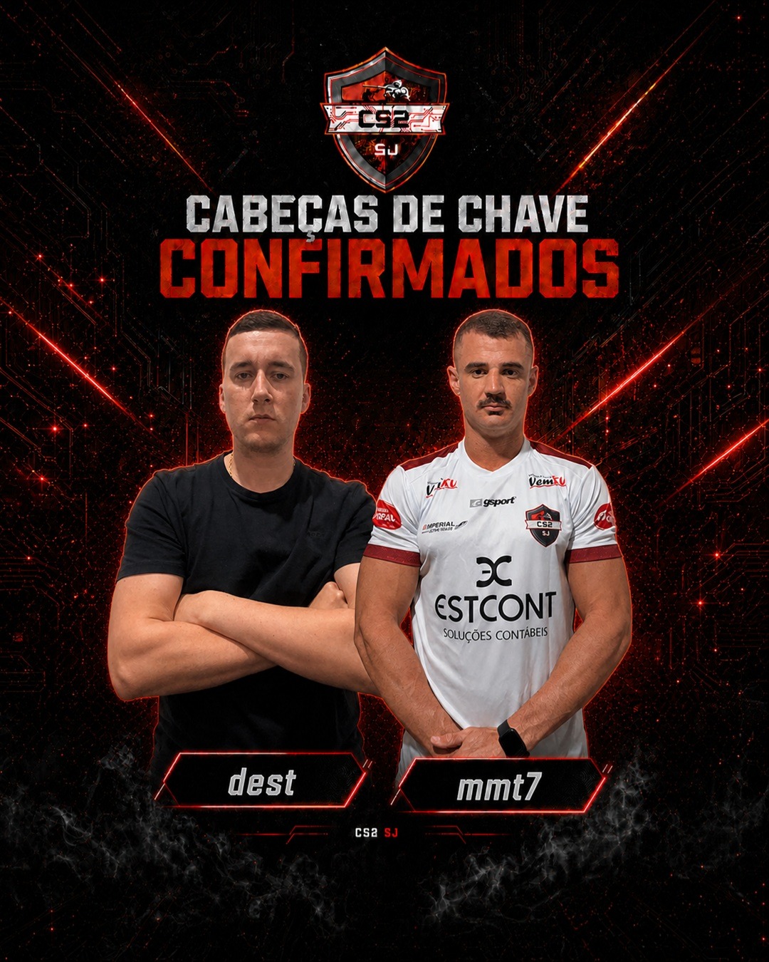 dest e mmt7, cabeças de chave do CS2SJ
