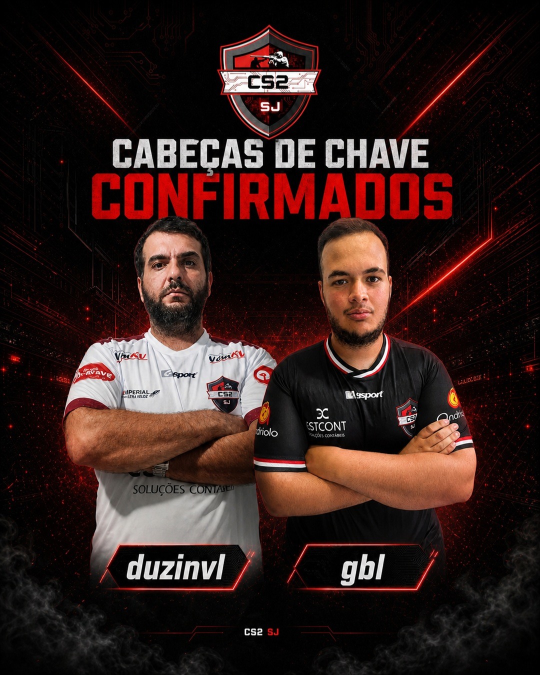duzinvl e gbl, cabeças de chave do CS2SJ